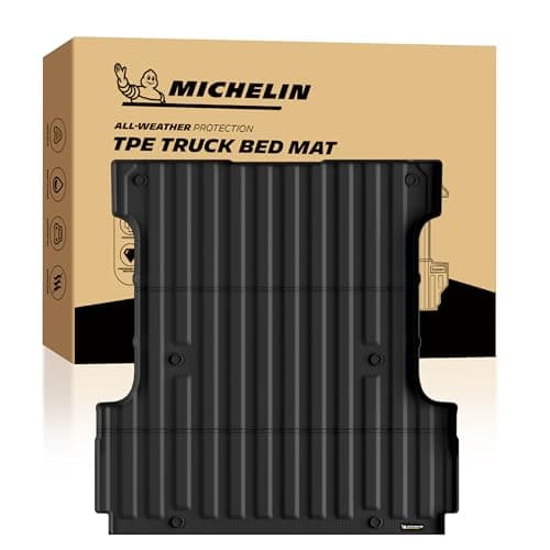 MICHELIN Truck Bed Mat for 2024 2025 2026 Ford F-150/F150 Lightning - 5.5 FT / 67.1" Short Bed (Not Fit for Drop in Bedliner), All-Weather Truck Bed Liner, Custom Fit, Durable TPE Bedliner, Non-Slip