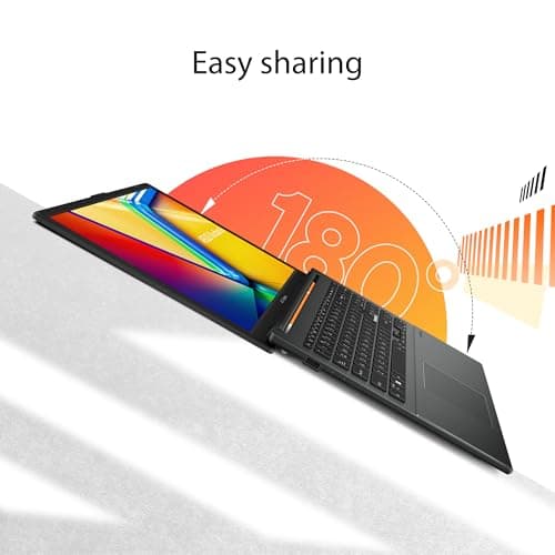 ASUS Vivobook Go 15 15.6” FHD 60Hz Laptop with Intel Processor N150, Intel UHD Graphics, 4GB RAM, 128GB SSD, Mixed Black — view 2