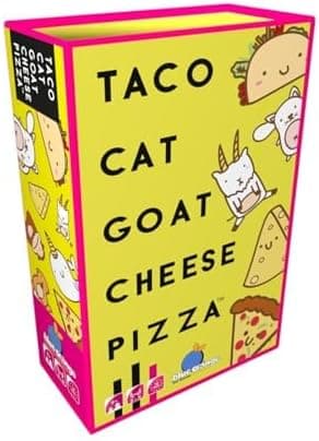 Blue Orange | Taco Cat Goat Cheese Pizza | Card Game | Ages 8+ | 2-8 Players | 10-30 Minute Playing Time Original