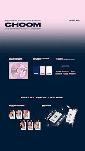 (Jewel Ruka Version) BABYMONSTER CHOOM 3rd Mini Album with Tracking — view 2