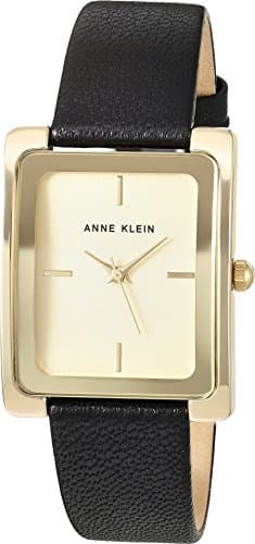 Anne Klein Women's Leather Strap Watch, AK/2706
