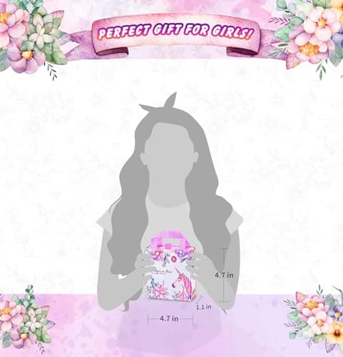 COO&KOO Charm Bracelet Making Kit, A Unicorn Girls Toy that Inspires Creativity and Imagination, Crafts for Girls Ages 8-12 with Jewelry Making Kit Perfect Gifts for 6 7 8 9 10 Girl Self-Expression! — view 8