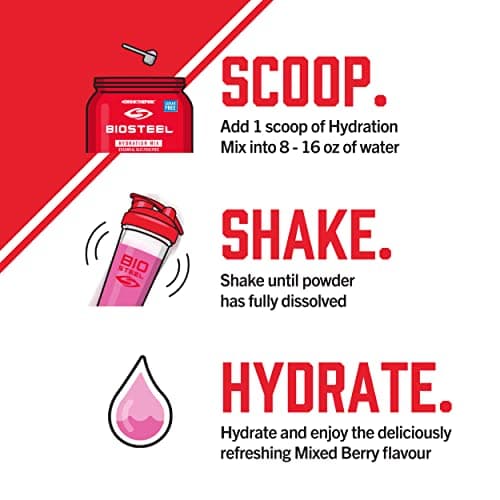 BioSteel Electrolyte Hydration Mix, Mixed Berry, 45 Servings — view 2