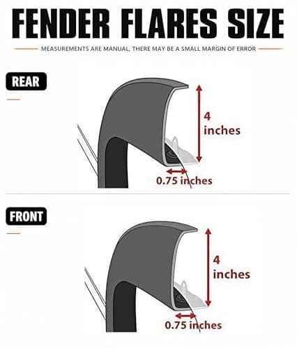 Orvak OE Fender Flares for 2007-2013 Chevy Silverado Short Bed 5.8FT — view 2