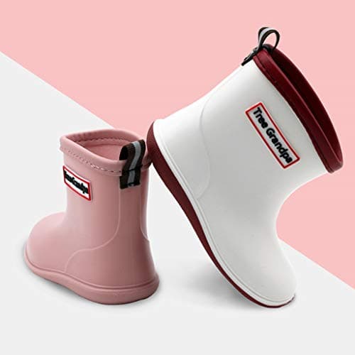 Toddler Rain Boots Baby Rain Boots Short rain boots for toddler Easy-on Lightweight and Waterproof — view 5