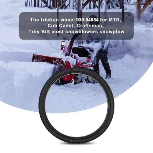 MEFONKOU Friction Wheel 935-04054 for Cub Cadet, MTD Craftman, Troy Bilt Snowblower with Snow Throwers 735-04054 935-04054A Friction Disk — view 5