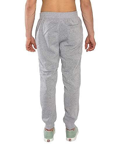 Southpole Men's 1570 Basic Active Fleece Jogger Sweatpants, Heather Grey a, Small — view 3