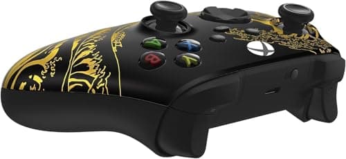 Custom Controllerzz Wireless Controller for Microsoft Xbox Series X/S & Xbox One - Soft Touch Feel - Custom Series X/S Controller (X/S Golden Waves) — view 3
