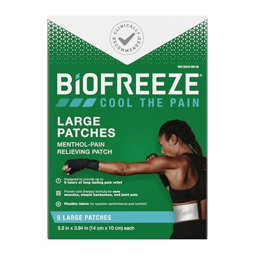 Biofreeze Pain Relief Patch, Large, 5 Patches — view 14