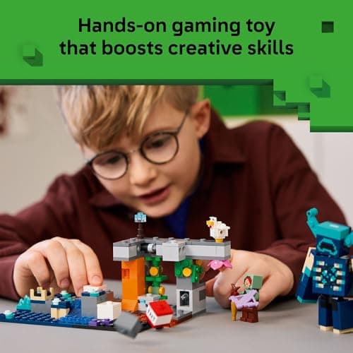 LEGO Minecraft The Warden Encounter Kids Toy - Collectible Building Set for Boys and Girls 7+- with Silent Ranger Minifigure - Great Birthday Gift for Gamers and Kids Who Love Minecraft Toys - 21274 — view 4