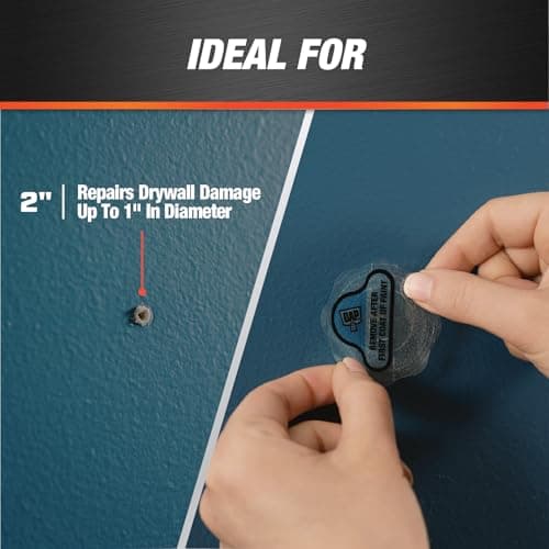 DAP Eclipse Rapid Wall Repair Patch, 2 in, 4 Pack (7079809161) — view 4