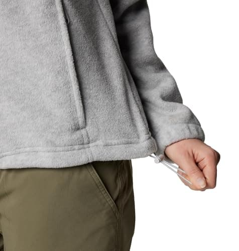 Columbia Womens Benton Springs Full Zip Fleece Jacket, Cirrus Grey Heather, Medium — view 5