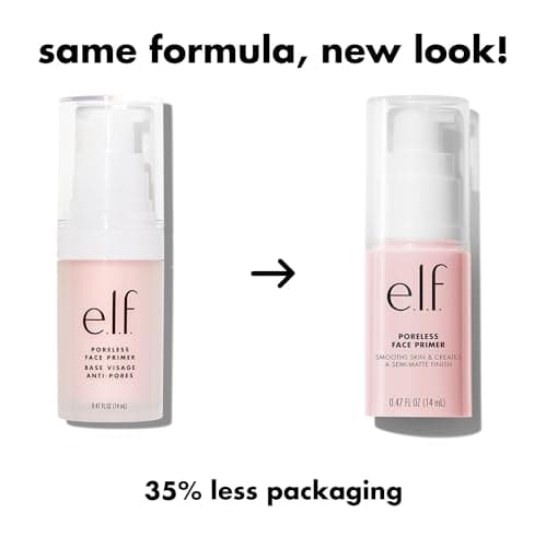 e.l.f. Poreless Face Primer, Skin-Smoothing Matte Makeup Base, Minimizes Pores & Fine Lines, Long-Lasting Foundation Primer with Tea Tree & Vitamins A & E, Vegan & Cruelty-Free — view 2