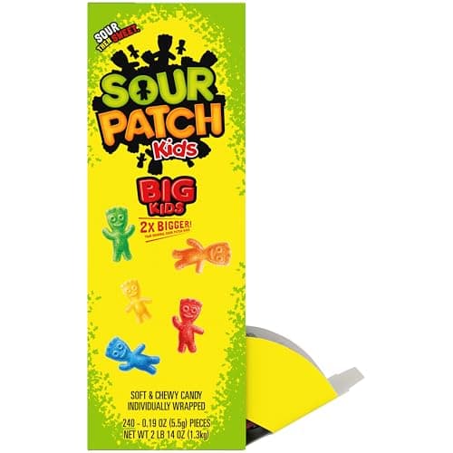 SOUR PATCH KIDS Big Kids Soft & Chewy Gummy Candy, 240 Count — view 14