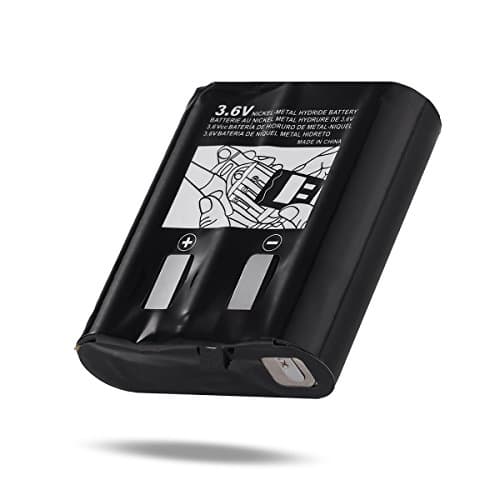 EBL 3.6V 1000mAh Rechargeable Battery Compatible with 53615 m53615 KEBTt-071-A KEBT-071-B KEBT-071-C KEBT-071-D Talkabout 5950 T4800 T4900 T5000 T5800 T9500R FV500 Series HKNN4002A HKNN4002B 2 Pack — view 3