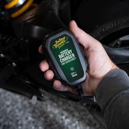 Battery Tender Junior 12V, 750mA Charger and Maintainer: Automatic 12V Powersports Battery Charger for Motorcycle, ATVs, and More - 021-0123 — view 3