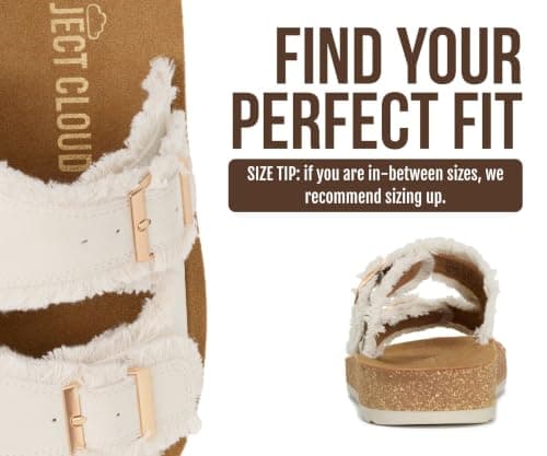 Project Cloud Comfortable Womens Sandals Platform Sandals for Women — view 4
