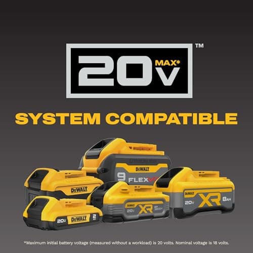 DEWALT 20V MAX Cordless Drill and Impact Driver, Power Drill Brushless 2-Tool Power Tool Combo Kit, Includes 2 Batteries, Charger and Bag (DCK277D2) — view 10