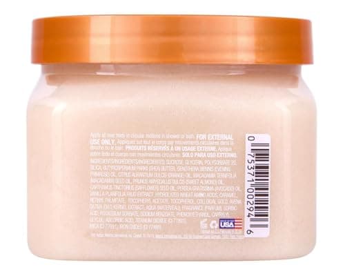 Tree Hut Vanilla Body Scrub, Exfoliating & Hydrating Sugar Scrub with Shea Butter & Essential Oils, Smooth Skin, Body Exfoliator For All Skin Types, Self Care Gifts for Women, Vegan, 18 Oz — view 2