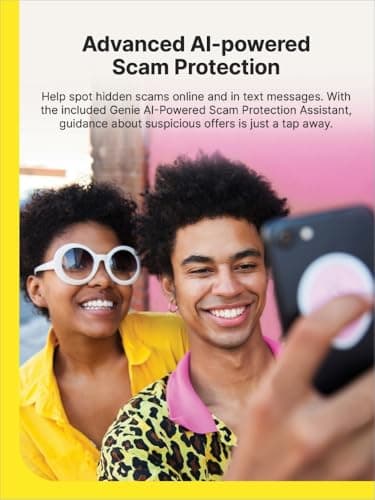 Norton 360 Deluxe, Antivirus software for 5 Devices with Auto-Renewal – Includes Advanced AI Scam Protection, VPN, Dark Web Monitoring & PC Cloud Backup [Download]