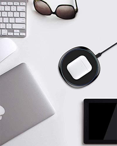 Fast Wireless Charger, NANAMI 15W Max Charging Pad for iPhone 17/16/15 Pro Max/14/13/12 Mini/11/XR/XS/X/8, Fast Charge for Samsung Galaxy S26/S25/S24/S23/S22 Ultra/S21/S20,Pixel 9 8 7 6,AirPods Pro/3 — view 2