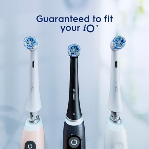 Oral-B iO Genuine Ultimate Clean Replacement Brush Heads, Black, 2ct Refills, 6 Month Supply, Compatible Exclusively with Oral-B iO Electric Toothbrushes, Not Compatible with any Other Series Including: Pro, Vitality, Smart, or Genius — view 5
