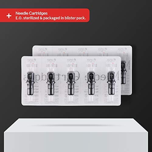 Stigma #12(9RL) Standard Disposable Tattoo Needle Cartridges with Membrane Safety Cartridges for Tattoo Artists Round Liner 20Pcs Standard Pack EN05-20-1209RL — view 4