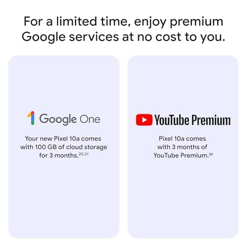 Google Pixel 10a - 30+ Hours Battery, Camera Coach, Gemini - Lavender 128GB — view 11
