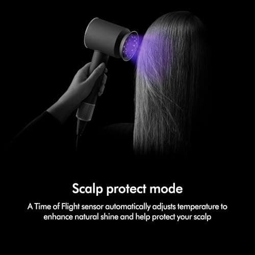 Dyson Supersonic Nural™ Hair Dryer, No Heat Damage, 5 Intelligent attachments with Diffuser & Styling Concentrator, Scalp Health, All Hair Types — view 9
