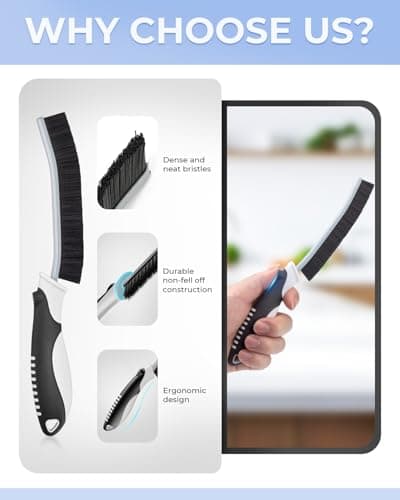 CLEANGOR Crevice Cleaning Brushes, Scrub Brushes for Hard to Reach Space — view 2