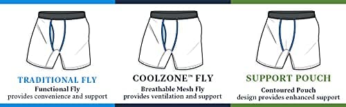 Fruit Of The Loom Boys Assorted Coolzone Cotton Underpants Boxer Briefs, Assorted, Medium US — view 3