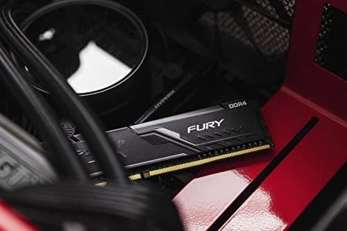 HyperX Fury 8GB 2666MHz DDR4 CL16 DIMM 1Rx8 Black XMP Desktop Memory Single Stick HX426C16FB3/8 — view 8