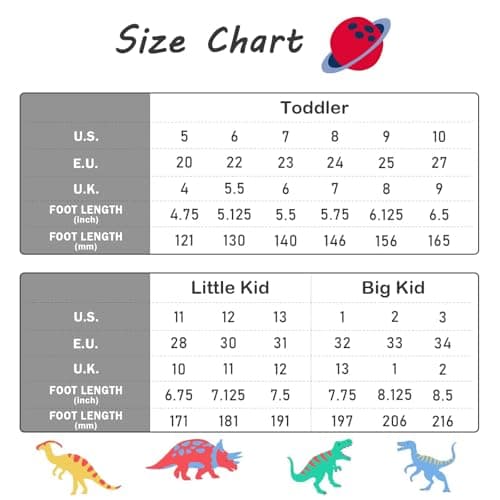 Toddler Rain Boots Kids Light Up Rain Boots for Boys Dinosaur Waterproof Patterns Rainboot with Easy Pull On Handles, Little Kid Size 12 — view 6