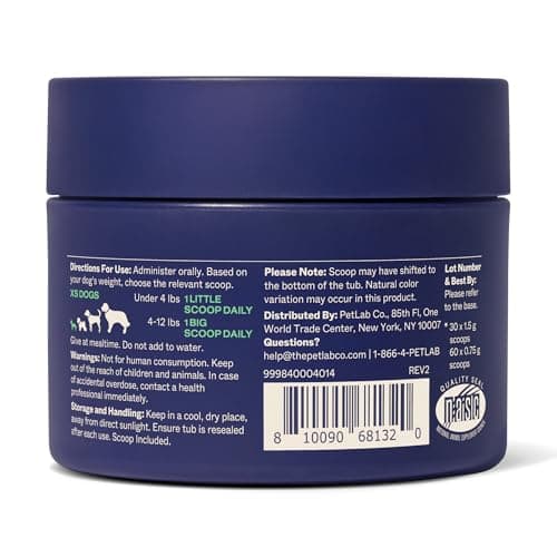PetLab Co. ProBright Advanced Dental Powder - Dog Breath Freshener - Teeth Cleaning Made Easy – Targets Tartar & Bad Breath - Packaging May Vary - Formulated for Extra Small Dogs — view 10