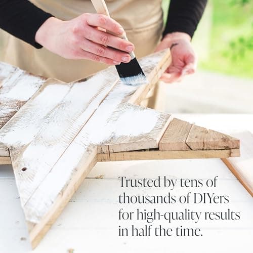 Country Chic All-in-One Chalk Paint for Furniture, Cabinets, Home Decor, Eco-Friendly, Matte Finish, Built-In Primer & Top Coat for Wood, Metal - Sage Advice (sage Green) - 4 oz (118 ml) — view 7