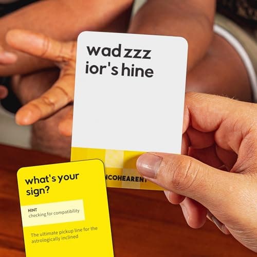 Incohearent by Relatable – Guess the Gibberish Party Game for Adults, Funny Card Game Activity for Groups, Bachelorette Party Favorite, Summer Fun for Game Night, Travel-Friendly with 300 Cards — view 3