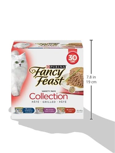Fancy Feast Wet Cat Food, Collection Variety Pack 3 Flavours - 85 g Can (30 Pack) — view 4