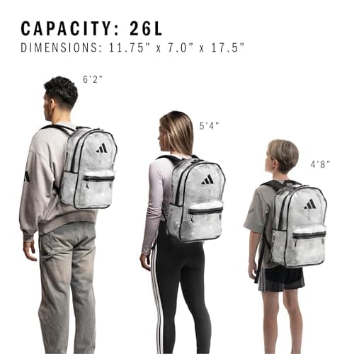 adidas Clear Backpack – See-Through Transparent Stadium Bag — view 5