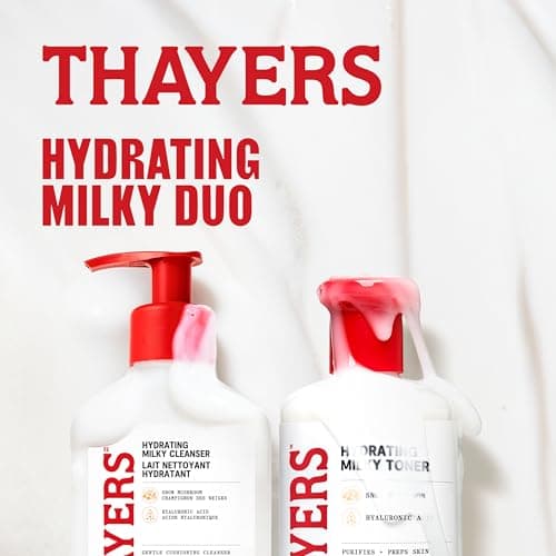 Thayers Milky Face Toner, With Hyaluronic Acid and Snow Mushroom, No Alcohol, Glass Skin, 48 Hour Hydration, For A Dewy And Hydrated Look, From Dry to Oily Skin Types, Vegan, Cruelty Free, 355ml — view 5
