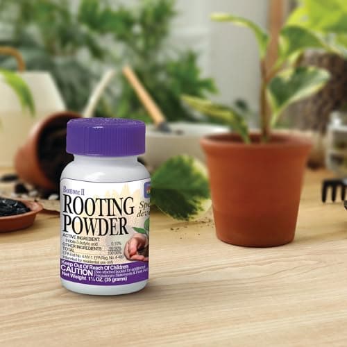 Bonide Bontone II Rooting Powder, 1.25 oz Ready-to-Use Dust for Houseplants and Transplants Speeds Root Development — view 4