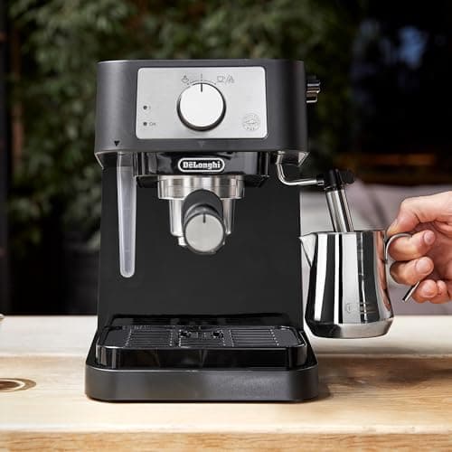 De'Longhi Stilosa Compact Manual Espresso Machine, Manual Milk Frother — view 6