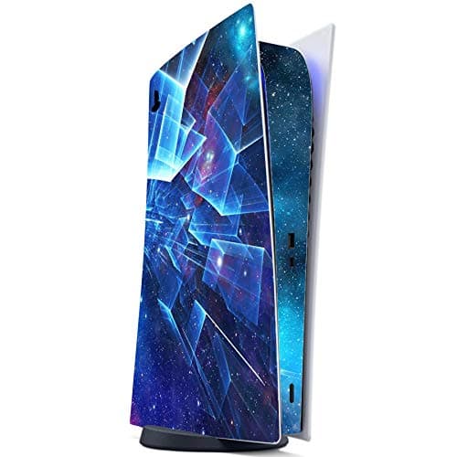 PlayVital for ps5 Skin - Digital Edition Console Full Set Vinyl Decal Sticker, Cover Skin Accessories for ps5 Controller & Charging Station & Media Remote & Headset -Multidimensional Galaxy — view 4