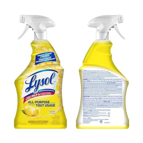 Lysol All Purpose Cleaner Trigger Spray, Lemon Scent, 650 mL — view 3