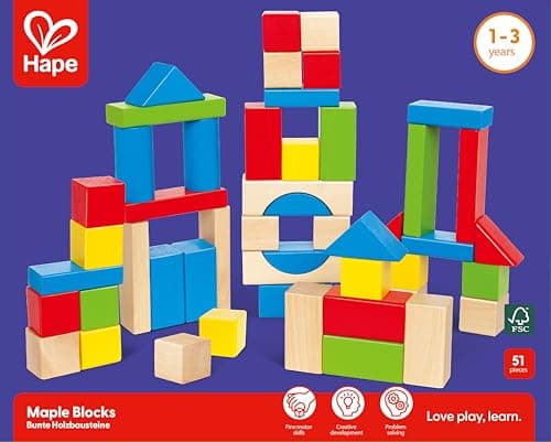 Hape - Early Explorer - Maple Wood Building Blocks — view 4