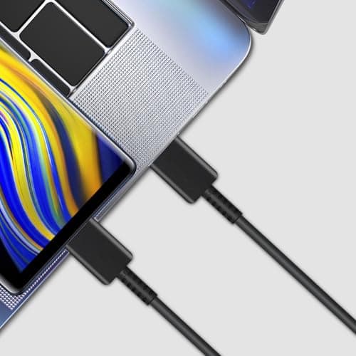 GUUSMART Type C Charger 2-Pack 25W Type C Fast Charging Block with 6ft USB C Charger Cable Compatible with Galaxy S26 S25 S24 S23 S22 S21/Phone 17/16/16 Pro Max/15/15 Pro Max/15 Plus-Black — view 5