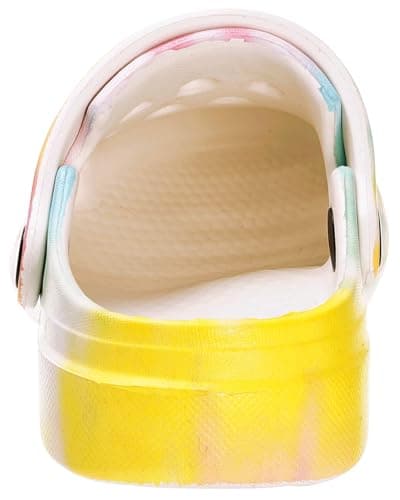 KVbabby Boys Girls Garden Clogs Slip on Sandals Water Shoes Children Shower Beach Pool Slippers(Rainbow,2.5-3 Big Kid) — view 3