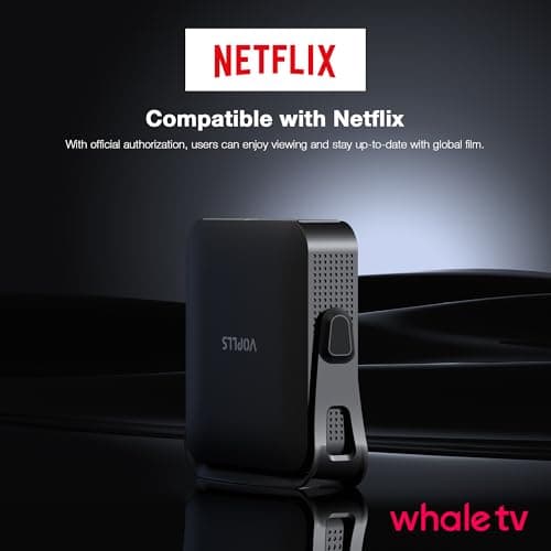 Thinnest 2.24" Smart Mini Projector with WiFi and Bluetooth, Auto Focus & Keystone Portable Outdoor Projector, VOPLLS 4K Support Home Movie Projector — view 5