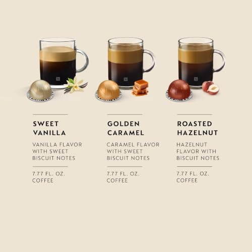 Nespresso Capsules Vertuo, Barista Flavored Pack, Medium Roast Coffee, 30 Count Coffee Pods, Brews 7.8oz. — view 2