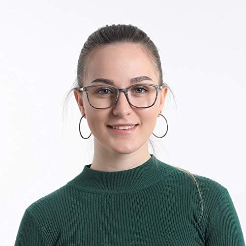 LifeArt Blue Light Blocking Glasses, Anti Eyestrain, Computer Reading Glasses, Gaming Glasses, TV Glasses for Women Men, Anti Glare (Wood, 1.75 Magnification) — view 3