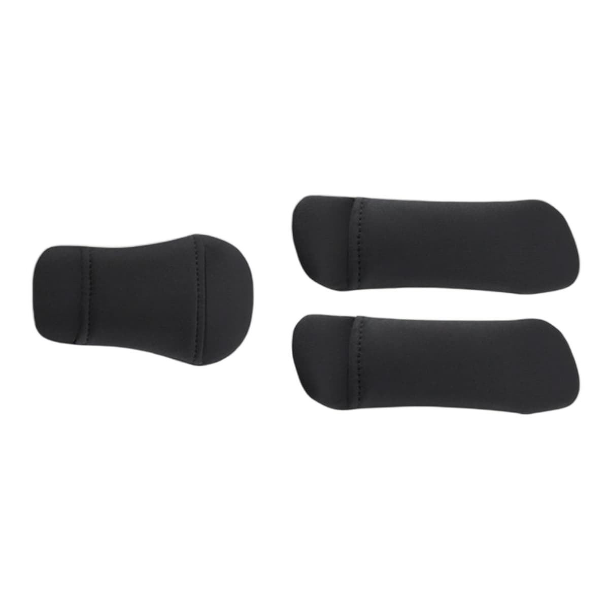 3Pcs Adjustable Baby Cushion Set Shoulder Pads Front Crotch Protector for Strollers Shoulder Pads for Kids — view 5